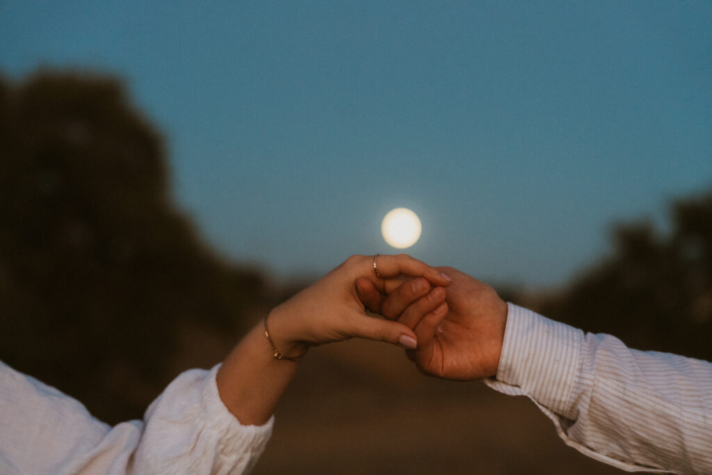 san francisco bay area engagement photos golden hour