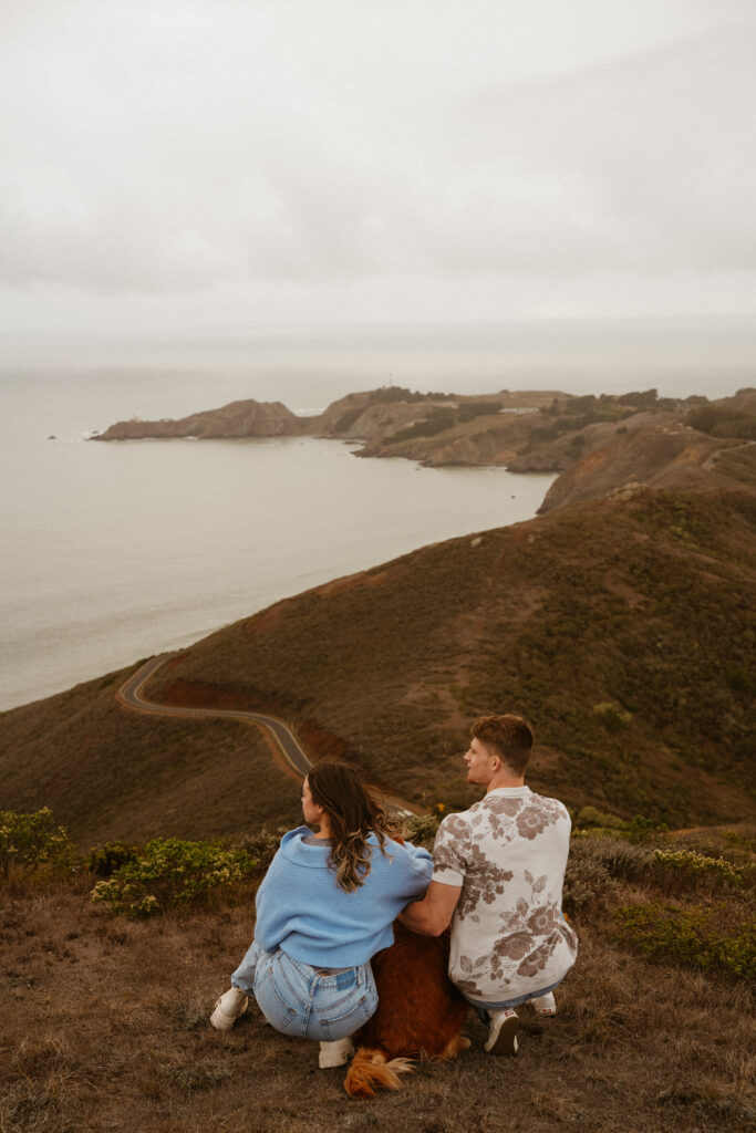 marin headlands san francisco pet family photos