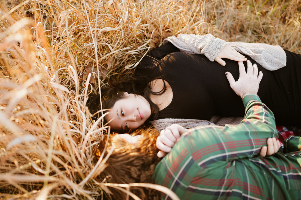 virginia golden hour maternity photos